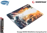 ADISON RAMPAGE 300350 350x250x2mm Gaming Mouse Pad